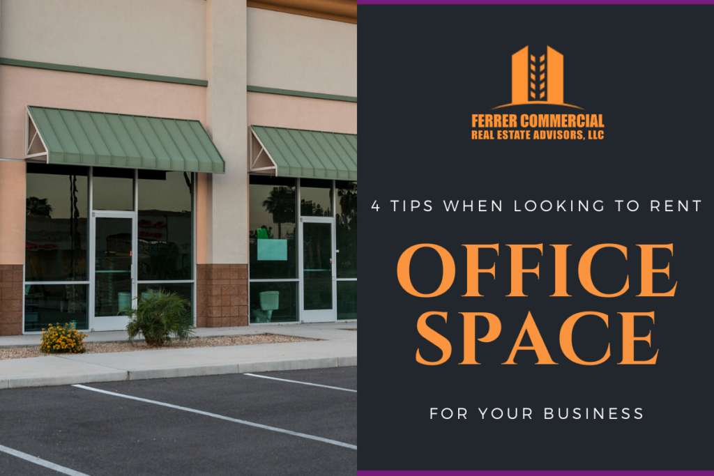 Four Tips When Looking to Rent Office Space for Your Business